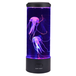 Lampa de masa cu meduze electrice efect de acvariu schimbare de culoare