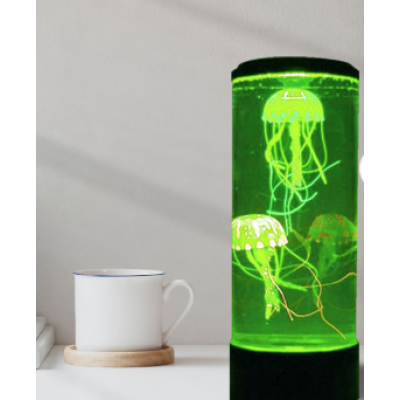 Lampa de masa cu meduze electrice efect de acvariu schimbare de culoare