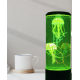 Lampa de masa cu meduze electrice efect de acvariu schimbare de culoare