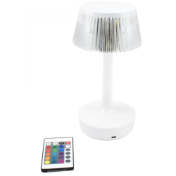 Lampa de masa decorativa cu LED RGB si telecomanda model Crystal Touch Q TL153