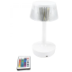 Lampa de masa decorativa cu LED RGB si telecomanda model Crystal Touch Q TL153