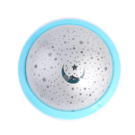 LAMPA de VEGHE  cu proiectie de stele si luna 