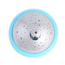 LAMPA de VEGHE  cu proiectie de stele si luna 