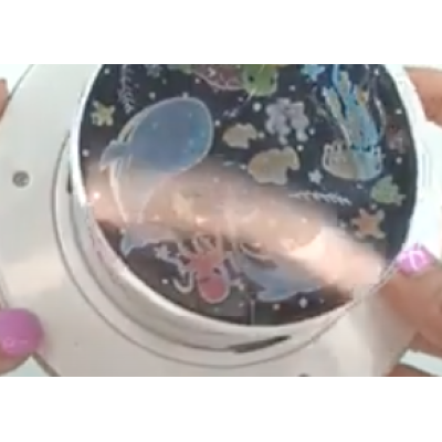 Lampa de veghe proiector rotativ cu urechiuse Star Light