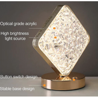 Lampa decorativa model Crystal ROMB Q D004Y