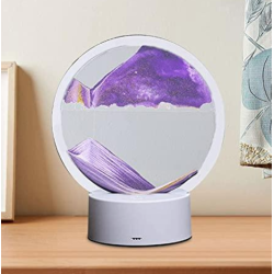 Lampa decorativa MOV tip clepsidra nisipuri miscatoare