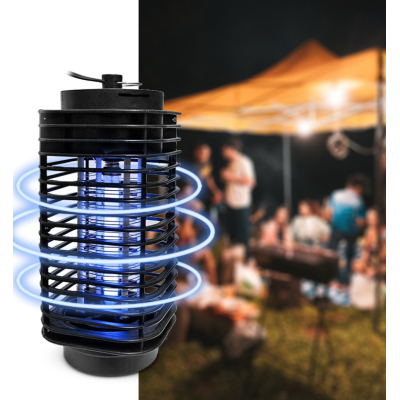 Lampa impotriva tantarilor HK 1107 Ultraviolet Negru