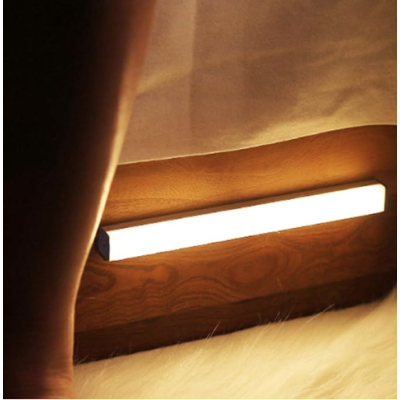 Lampa LED cu senzor de miscare pentru dressing baie hol portabila lumina calda