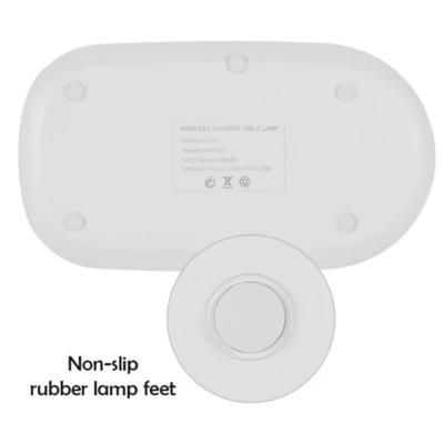 Lampa LED de birou cu functie de incarcare wireless pentru telefoane