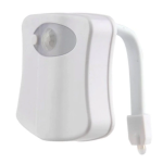 Lampa LED RGB pentru toaleta cu 8 culori senzor miscare