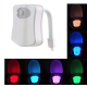 Lampa LED RGB pentru toaleta cu 8 culori senzor miscare