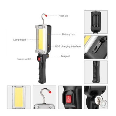 Lampa Lucru ZJ-8859 cu 2 Acumulatori 18650 