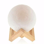 Lampa Luna 3D cu Suport din Metal 8 cm