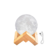 Lampa Luna 3D cu Suport din Metal 8 cm