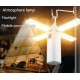Lampa multifunctionala pentru camping YD 2301 cu 4 brate