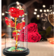 Lampa portabila led cu trandafir iluminat in interior RD C172