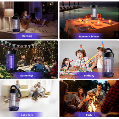 Lampa portabila UV anti tantari Bug Zapper