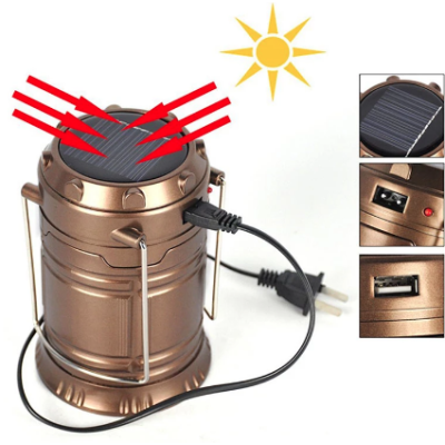 Lampa SH-5800T pentru camping cu incarcare solara