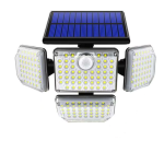 Lampa solara 292 LED cu 4 casete si senzor miscare