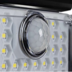 Lampa solara 292 LED cu 4 casete si senzor miscare