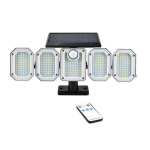 Lampa solara Andowl Q TY300 cu 5 casete si 300 LED
