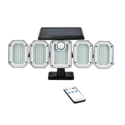 Lampa solara Andowl Q TY300 cu 5 casete si 300 LED