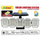 Lampa solara Andowl Q TY300 cu 5 casete si 300 LED