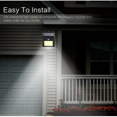 Lampa solara cu 30 de LED-uri si senzor de miscare- JY6009