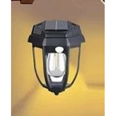 Lampa solara de gradina tip felinar cu tarus CL D68