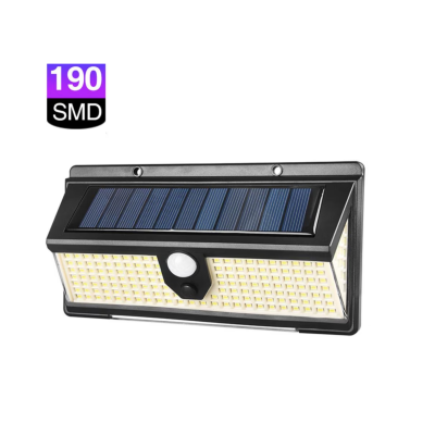 Lampa solara de perete CL S190 senzor de miscare 190SMD