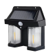Lampa solara de perete dubla CB 228 AX cu senzor de miscare