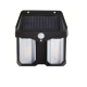 Lampa solara de perete dubla CB 228 AX cu senzor de miscare