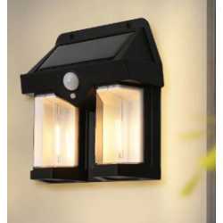 Lampa solara de perete dubla CB 228 HA