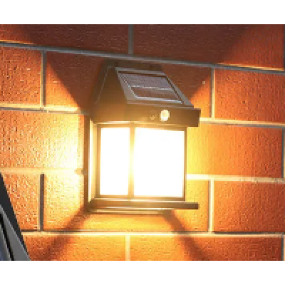 Lampa solara de perete dubla CB 228 HA