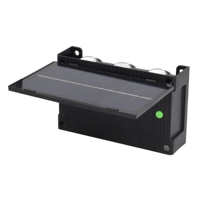 Lampa Solara de Perete Dubla cu Panou Solar 6 LED