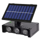 Lampa Solara de perete dubla cu panou solar 6 LED montaj pe perete iluminare sus/jos