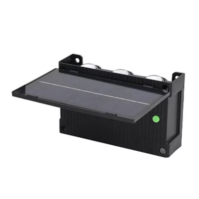 Lampa Solara de perete dubla cu panou solar 6 LED montaj pe perete iluminare sus/jos