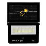Lampa solara de perete IP67 cu 126 LED pentru exterior CB LD180 126
