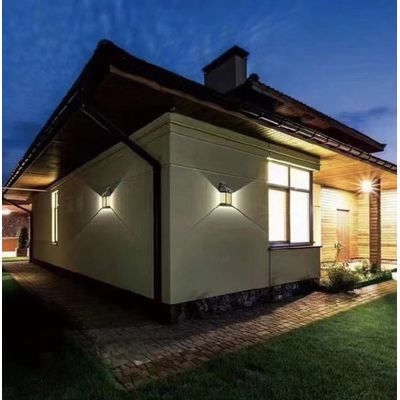 Lampa solara de perete LED cu senzor de miscare fara fir 3W Coba