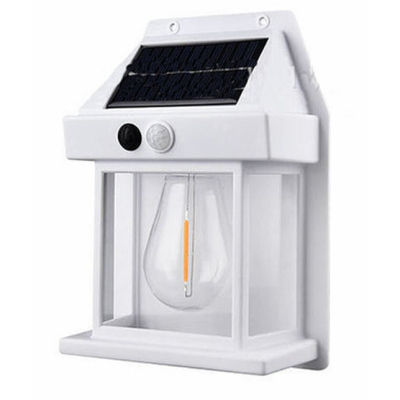 Lampa solara de perete LED cu senzor de miscare fara fir 3W Coba