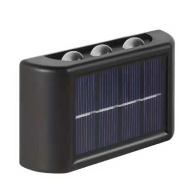 Lampa solara de perete lumina sus/jos 6 LED IP 65 impermeabila LY 002