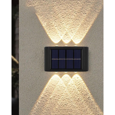 Lampa solara de perete lumina sus/jos 6 LED IP 65 impermeabila LY 002