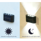 Lampa solara de perete lumina sus/jos 6 LED IP 65 impermeabila LY 002
