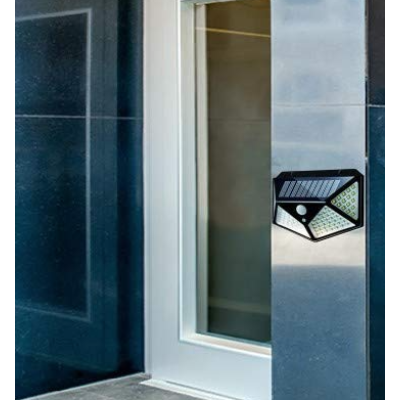 Lampa solara de perete ULTRA 100 LEDuri BK-100