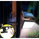 Lampa solara LED 120COB F120 senzor de miscare 40W cu 6 casete