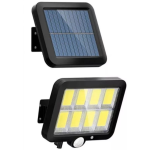Lampa solara LED 120COB F120 senzor de miscare cu 8 casete