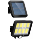 Lampa solara LED 120COB F120 senzor de miscare cu 8 casete