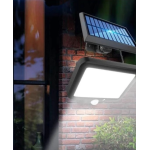Lampa solara LED 120COB F120 senzor de miscare cu 8 casete