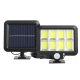Lampa solara LED 120COB F120 senzor de miscare cu 8 casete