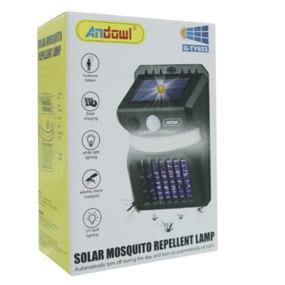 Lampa solara LED cu functie anti tantari Andowl Q TY653